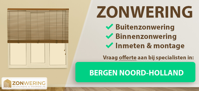 zonwering-vergelijken-bergen-noord-holland