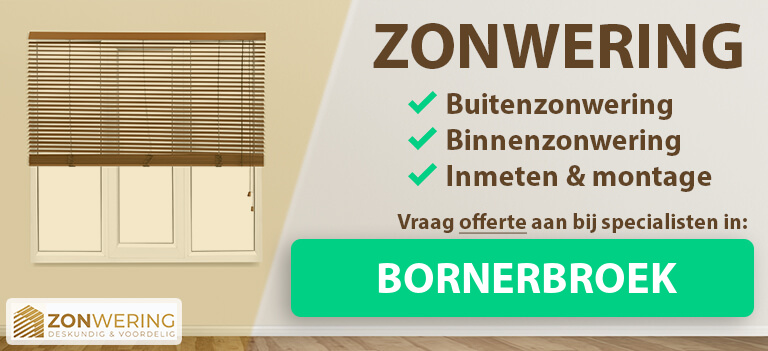 zonwering-vergelijken-bornerbroek